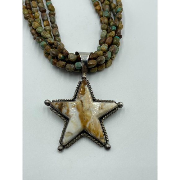 JAY KING 925 Sterling Turquoise Necklace w/ Jasper - Picture 6 of 12